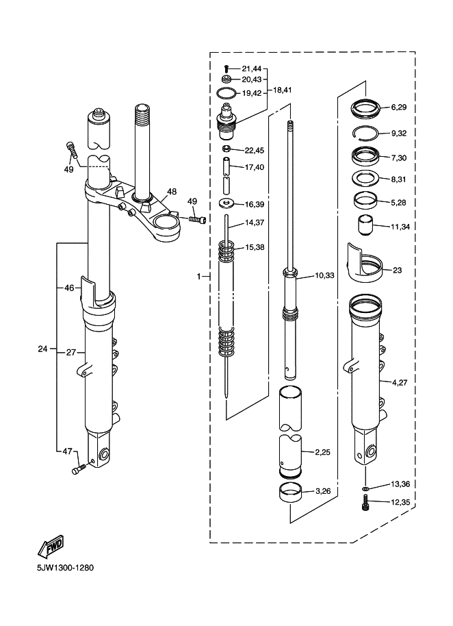28 - FOURCHE AVANT