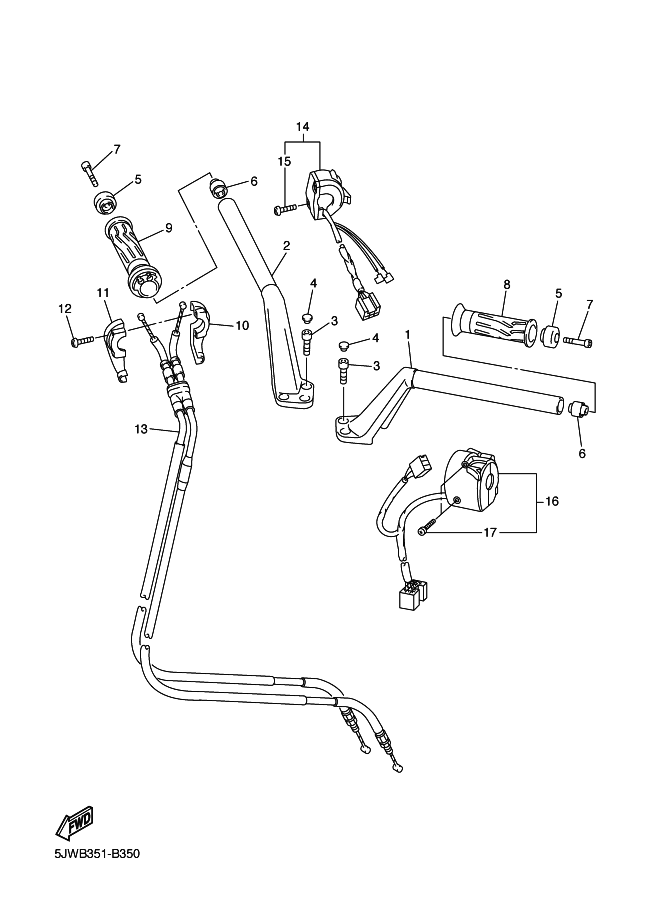 35 - GUIDON & CABLE
