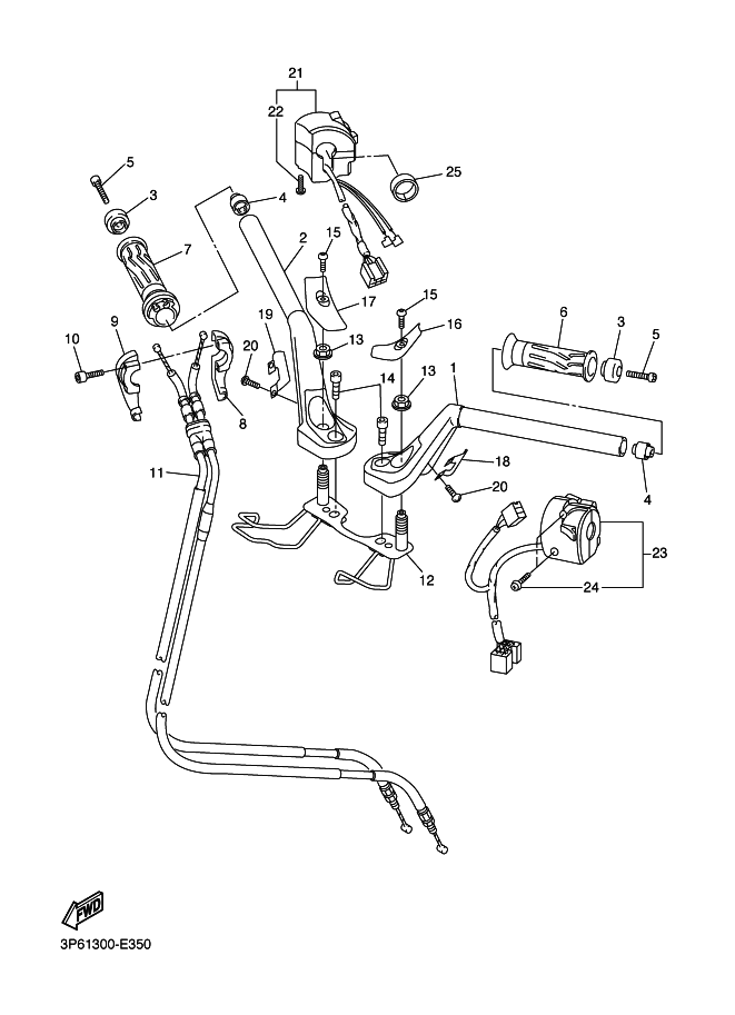 35 - GUIDON & CABLE