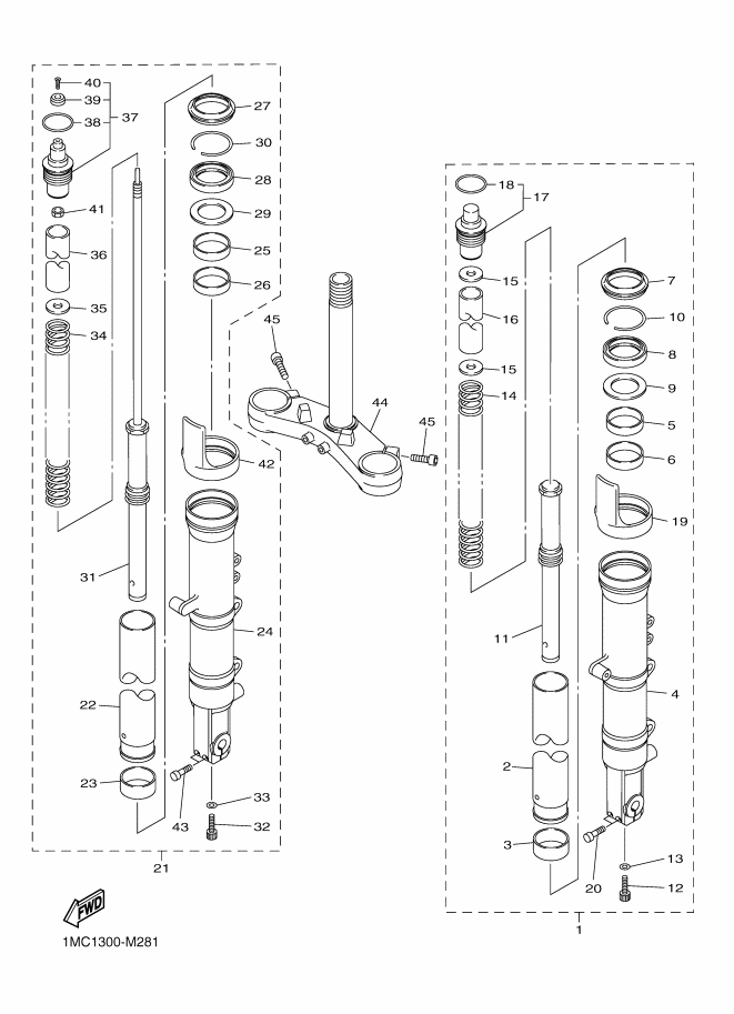 28 - FOURCHE AVANT