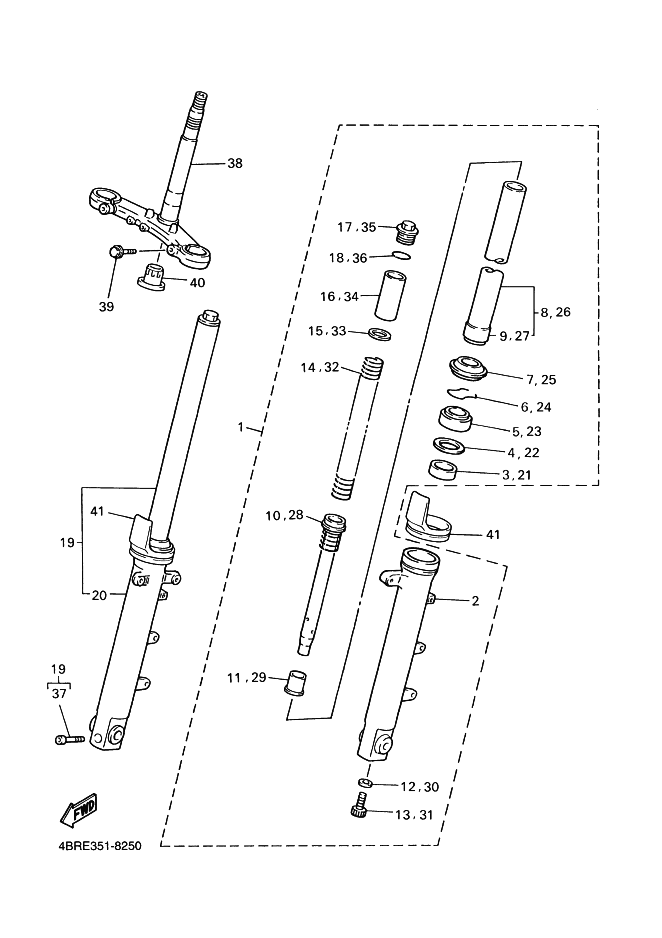 25 - FOURCHE AVANT