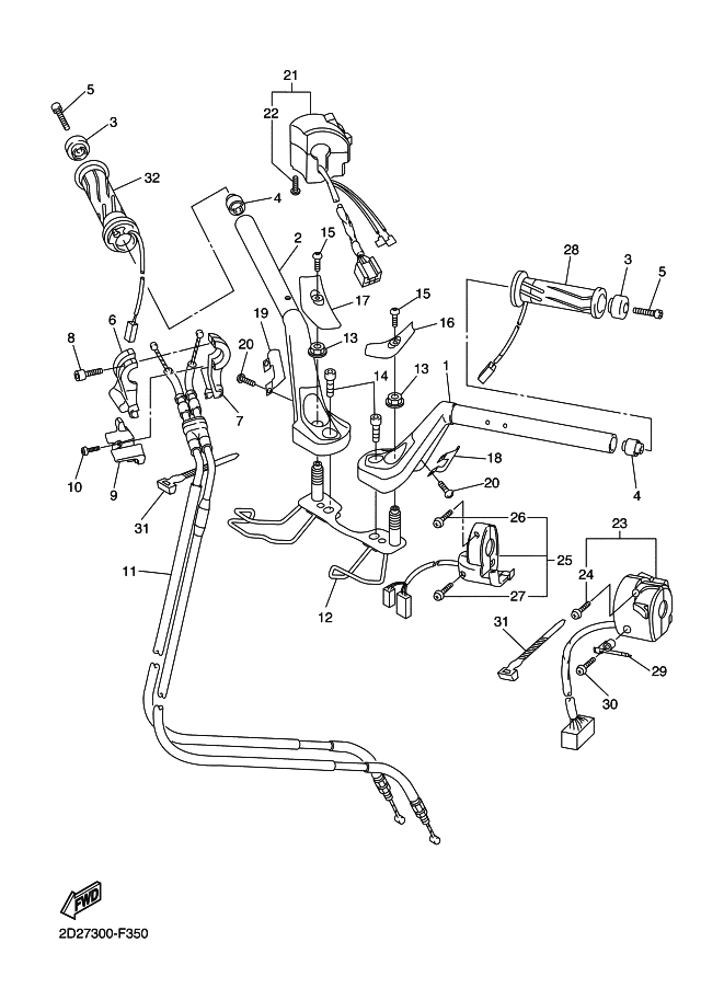 35 - GUIDON & CABLE