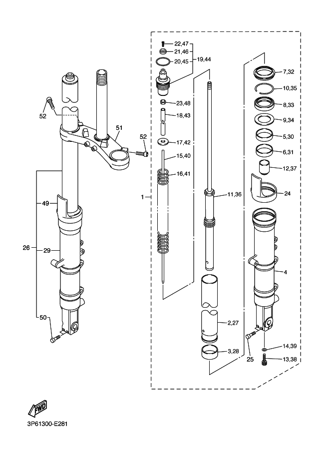 28 - FOURCHE AVANT