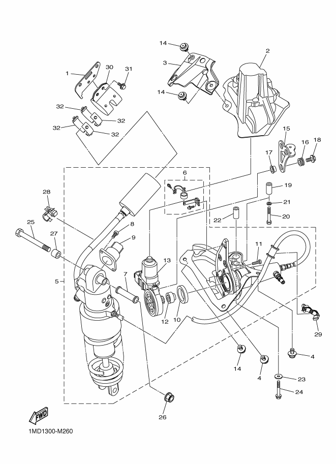 26 - SUSPENSION ARRIERE