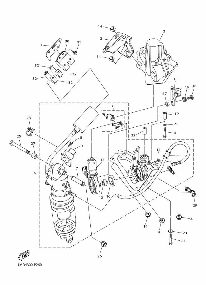 26 - SUSPENSION ARRIERE