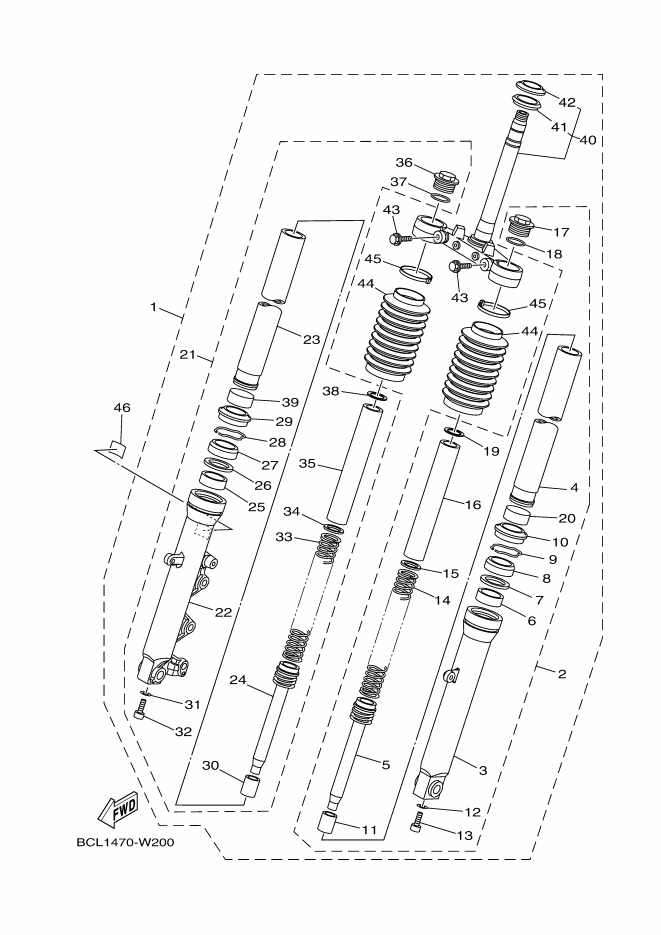 20 - FOURCHE AVANT