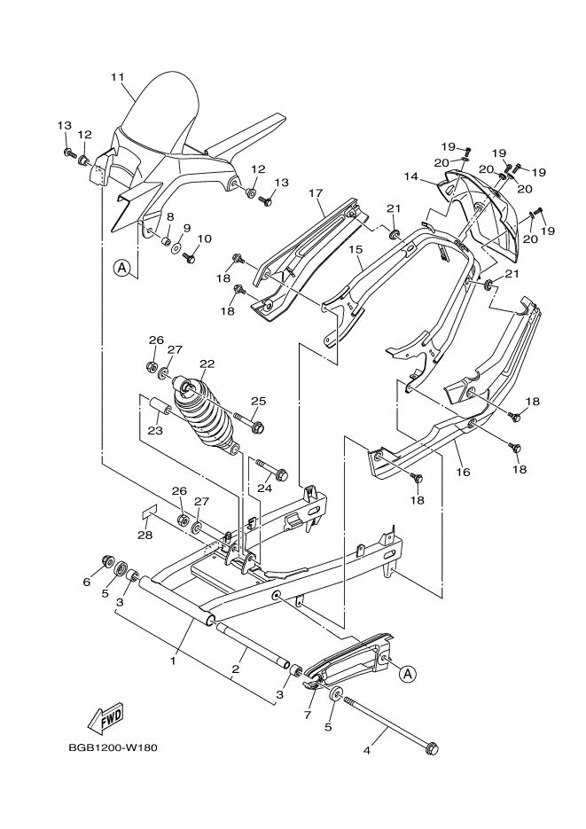 18 - BRAS ARRIERE & SUSPENSION