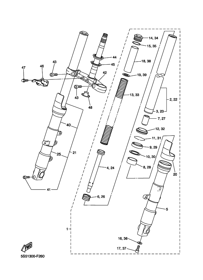 26 - FOURCHE AVANT
