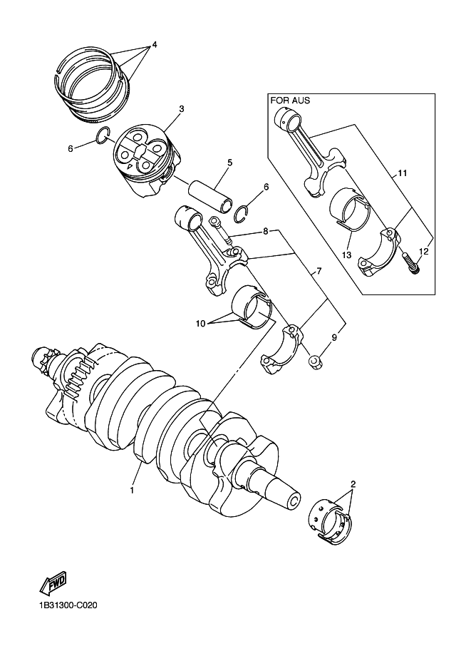 02 - VILEBREQUIN & PISTON