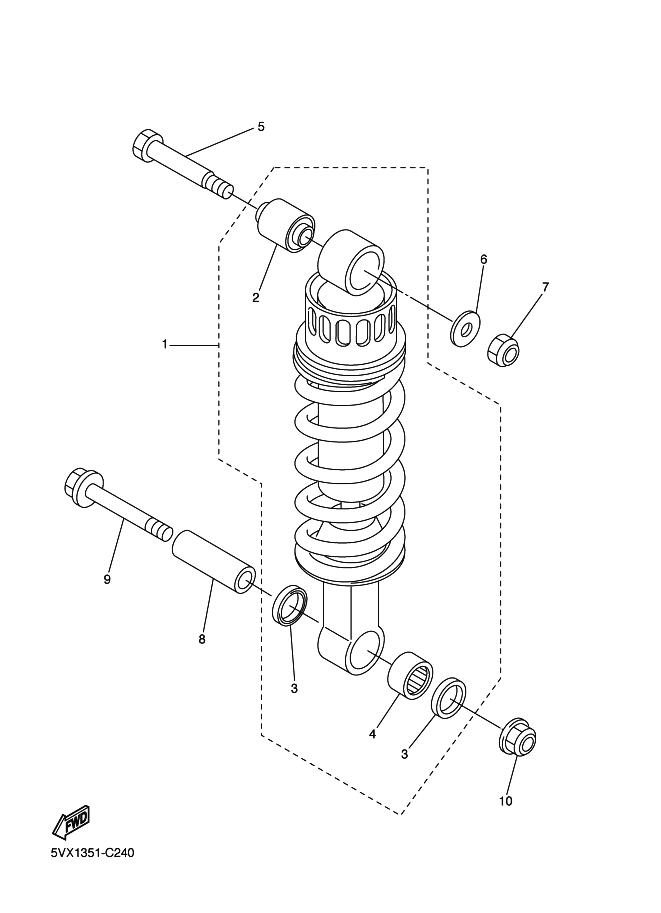24 - SUSPENSION ARRIERE