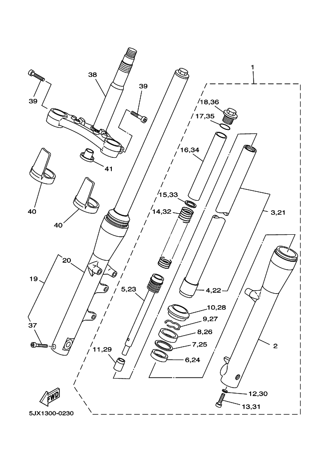 23 - FOURCHE AVANT