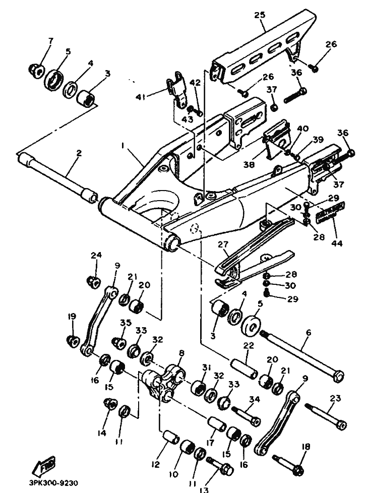 23 - REAR ARM