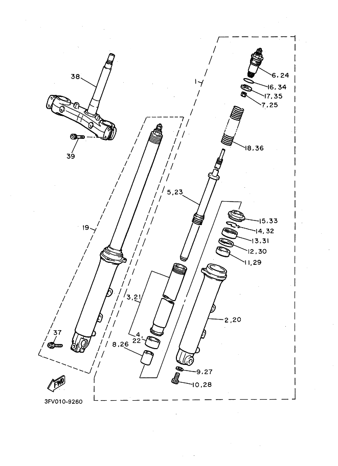 26 - FRONT FORK