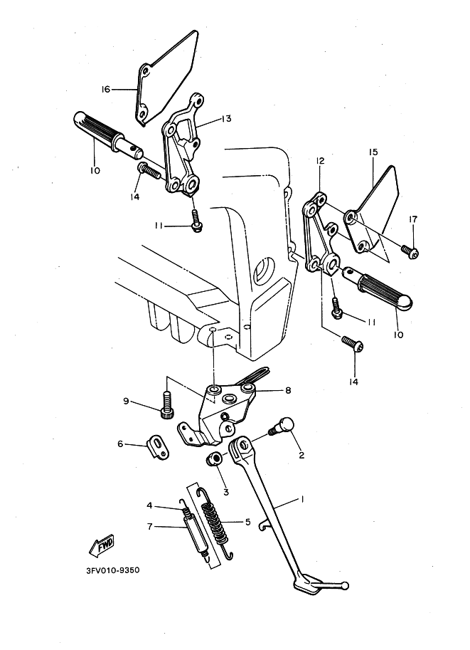 35 - STAND & FOOTREST