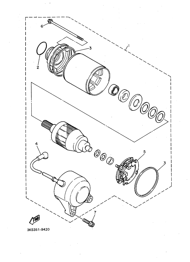 40 - STARTING MOTOR