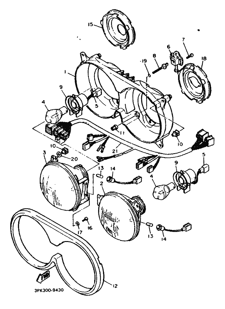 43 - HEADLIGHT