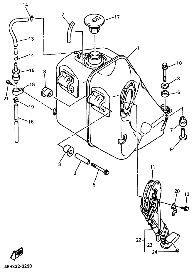 29 - RESERVOIR A CARBURANT