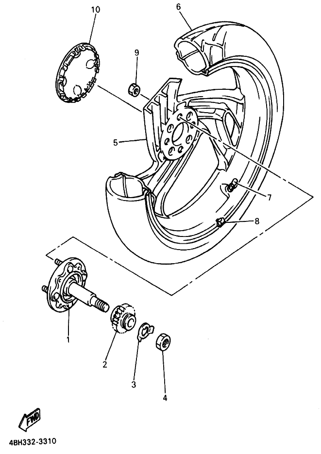 31 - ROUE AVANT