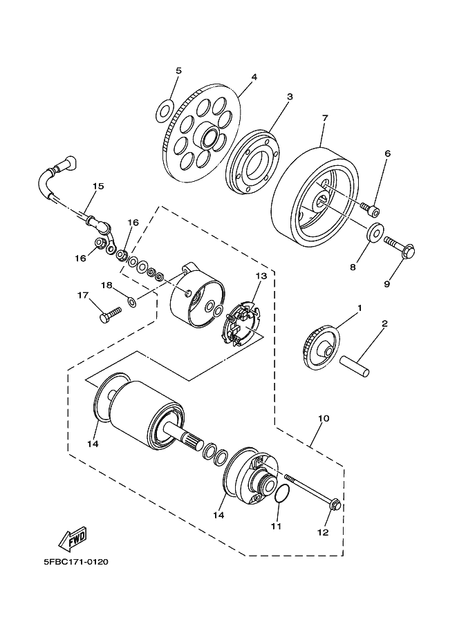 12 - EMBRAYAGE DE DEMAR