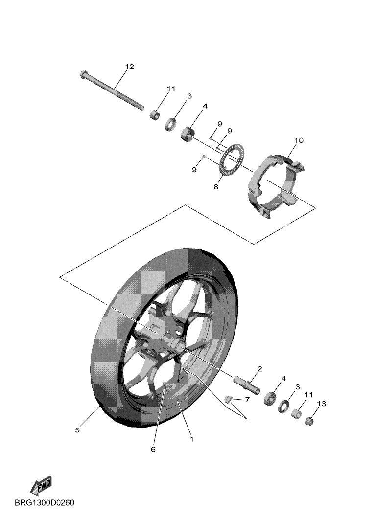 26 - ROUE AVANT