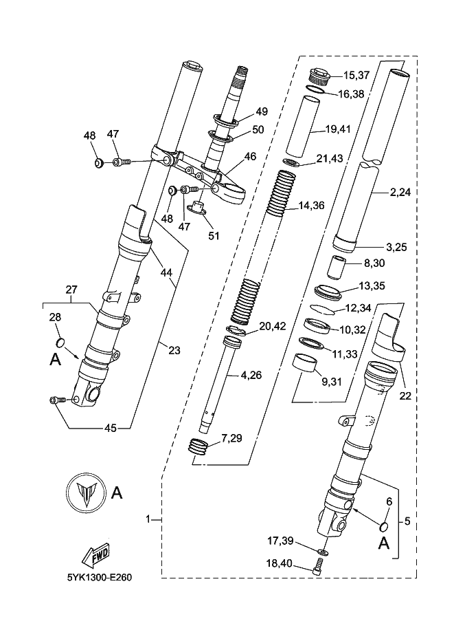 26 - FOURCHE AVANT