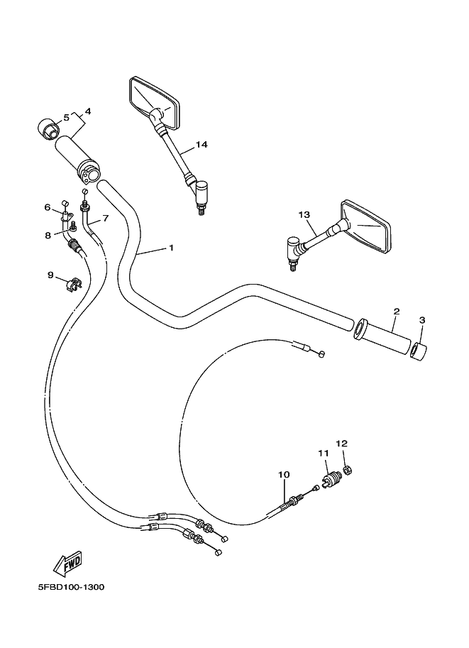 30 - GUIDON & CABLE