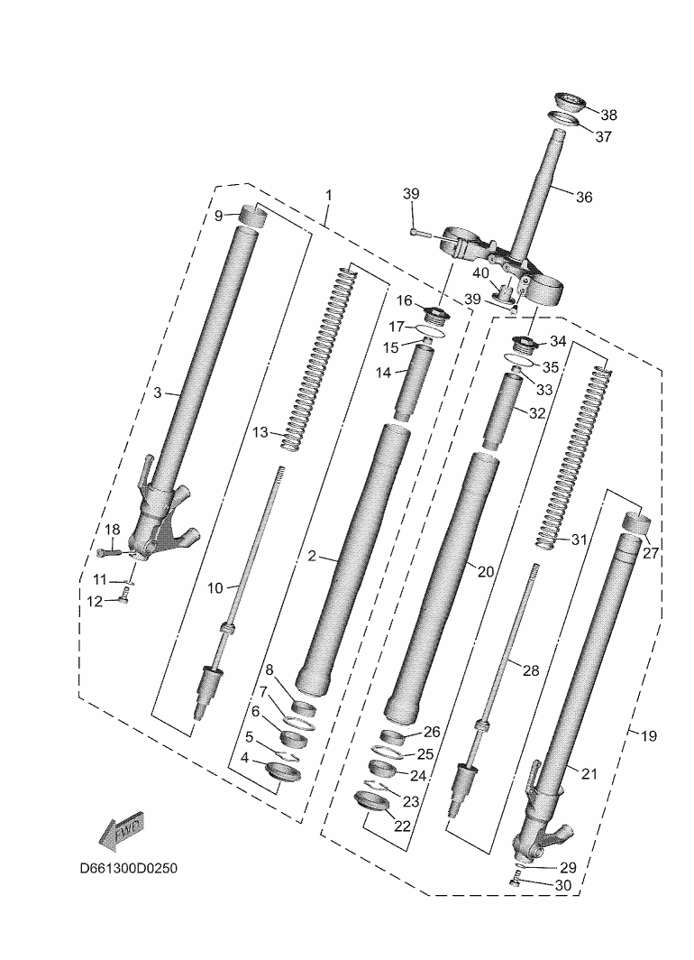 25 - FOURCHE AVANT