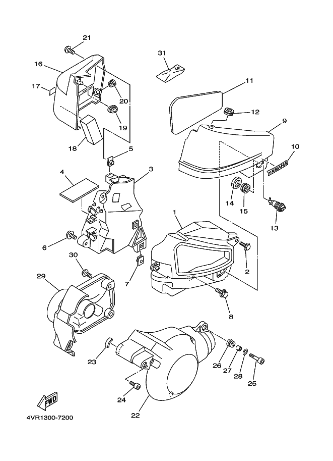 20 - COUVERCLE LATERAL