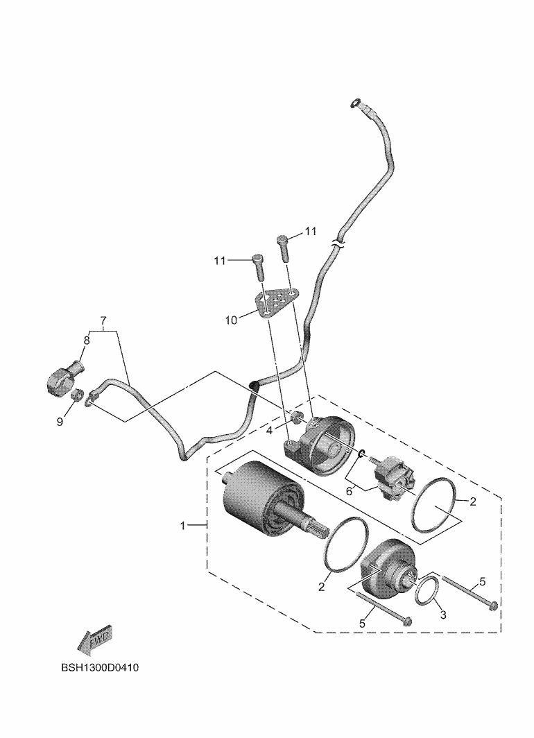 41 - DEMARREUR ELECTRIQUE
