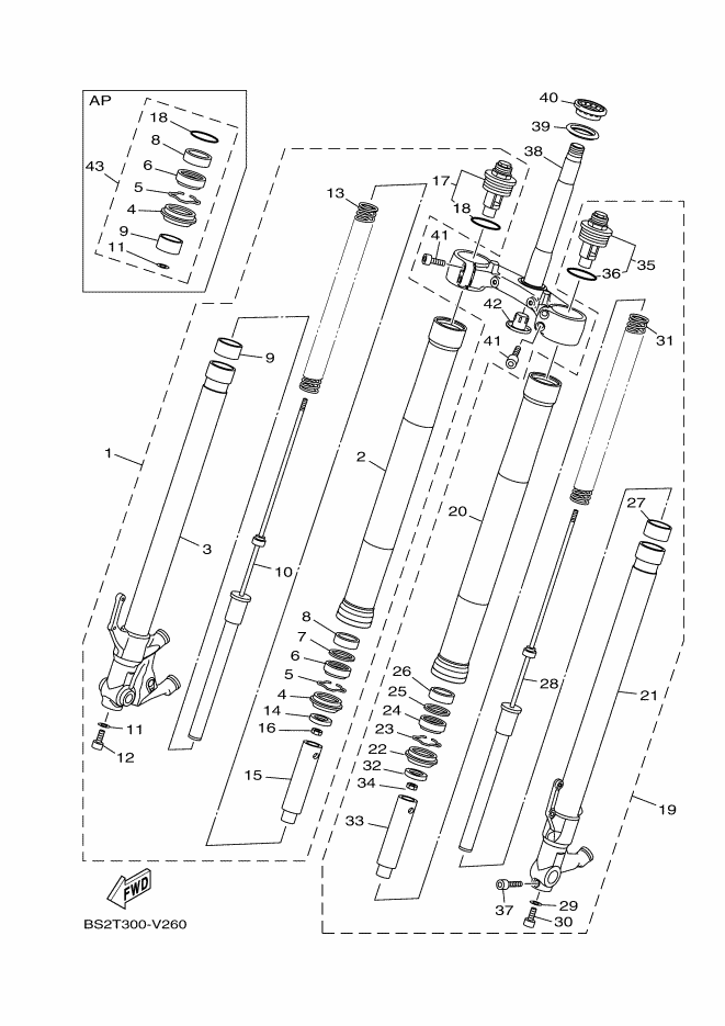 26 - FOURCHE AVANT