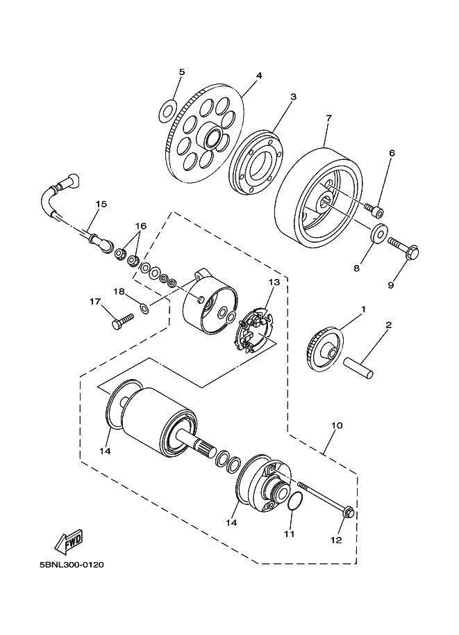 12 - EMBRAYAGE DE DEMAR