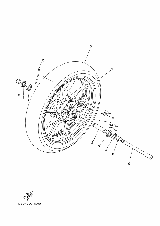 29 - ROUE AVANT