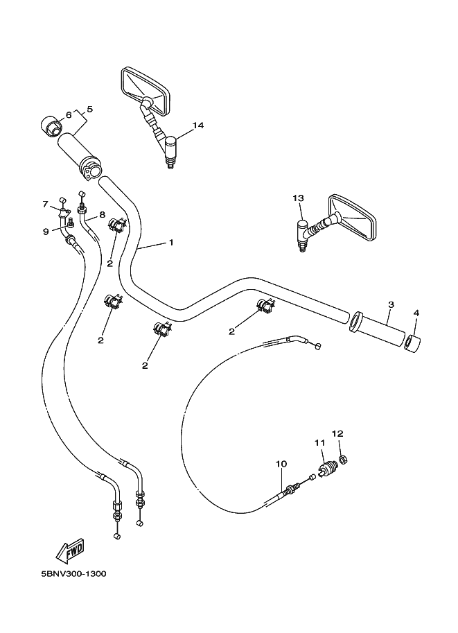 30 - GUIDON & CABLE