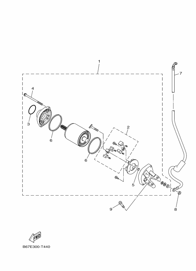 45 - DEMARREUR ELECTRIQUE