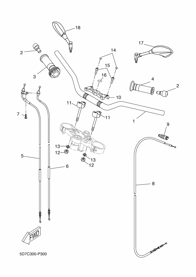 30 - GUIDON & CABLE