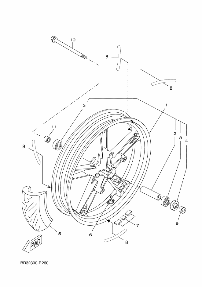 26 - ROUE AVANT