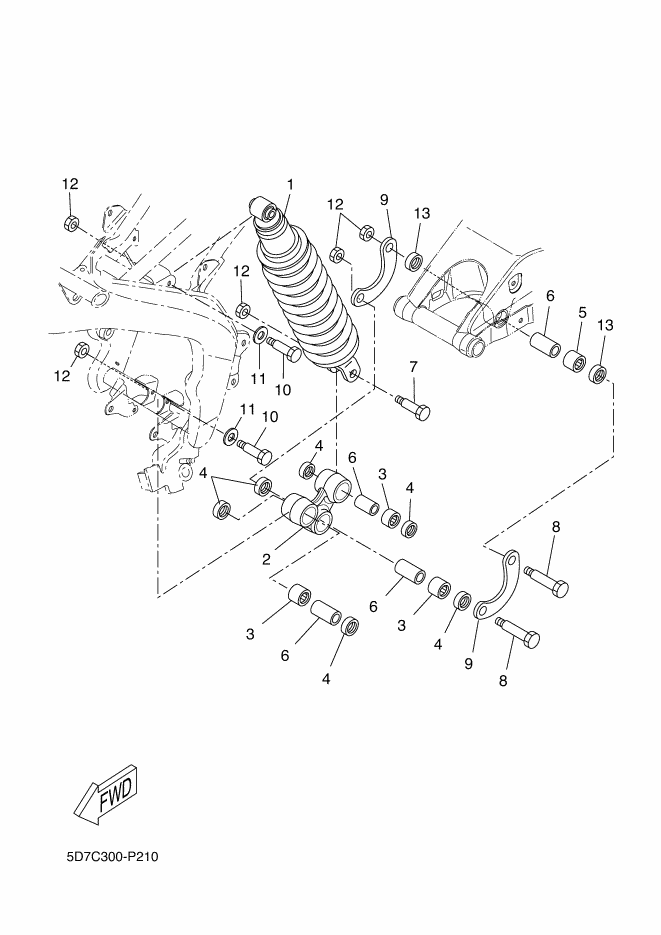21 - SUSPENSION ARRIERE