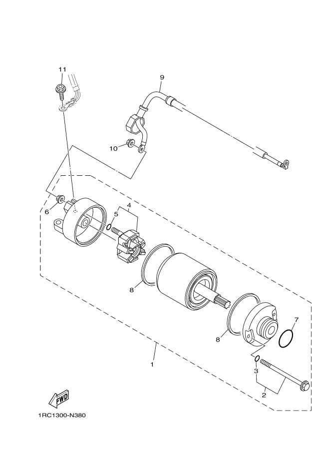 40 - DEMARREUR ELECTRIQUE