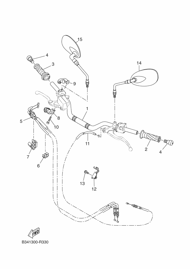33 - GUIDON & CABLE