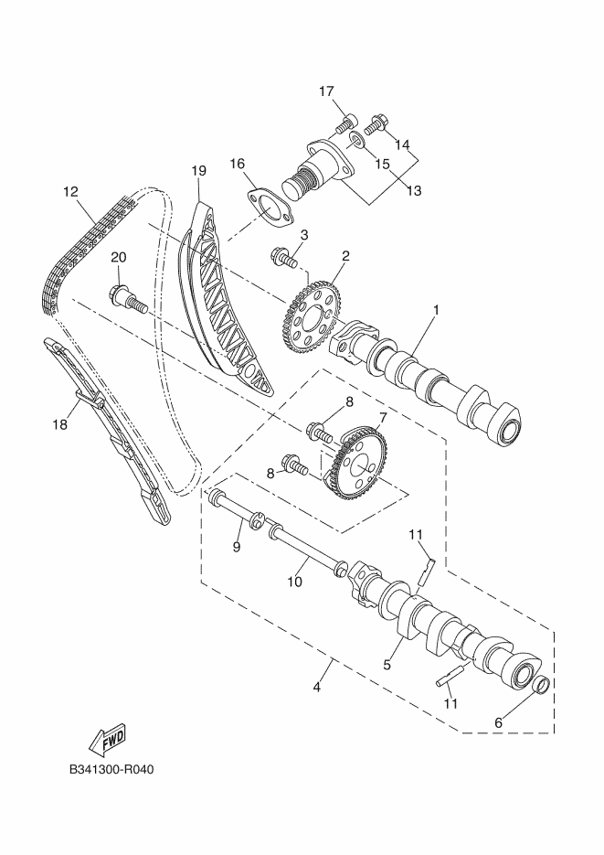 04 - ARBRE A CAMES & CHAINE
