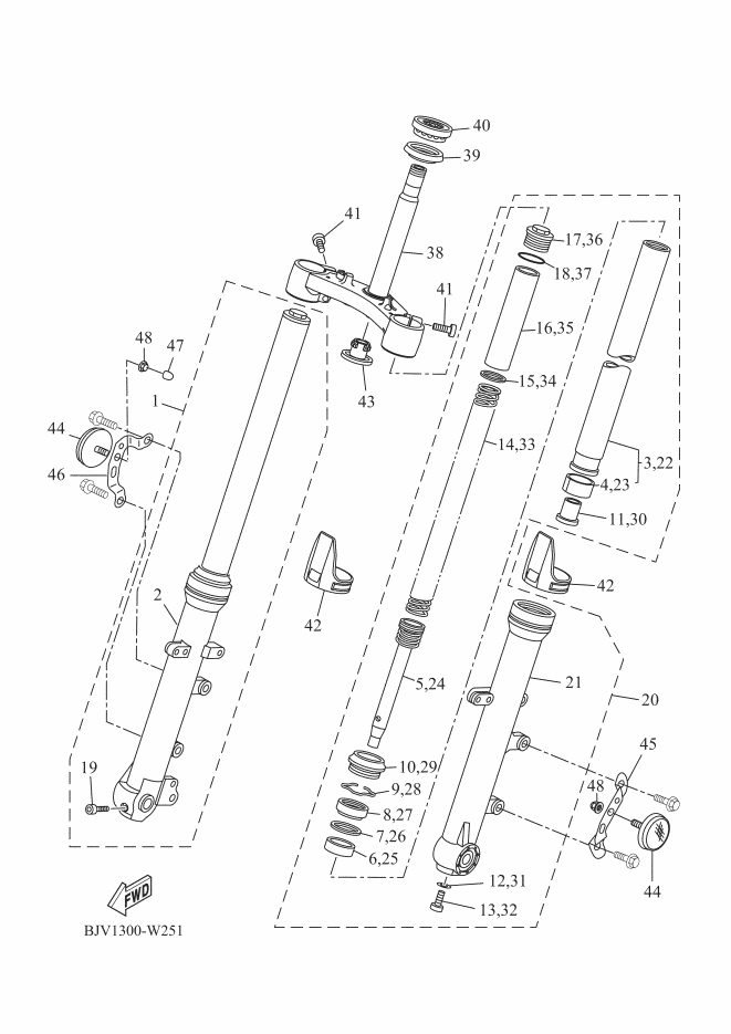 25 - FOURCHE AVANT