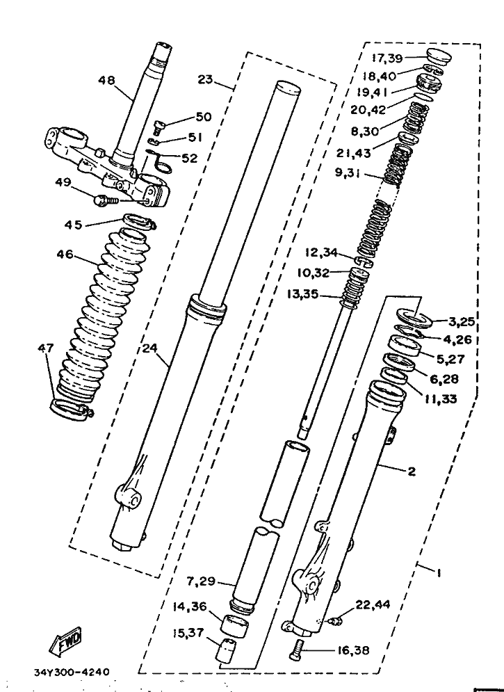 24 - FOURCHE AVANT