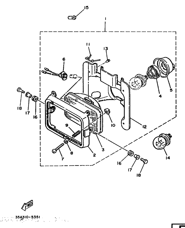 37 - HEADLIGHT