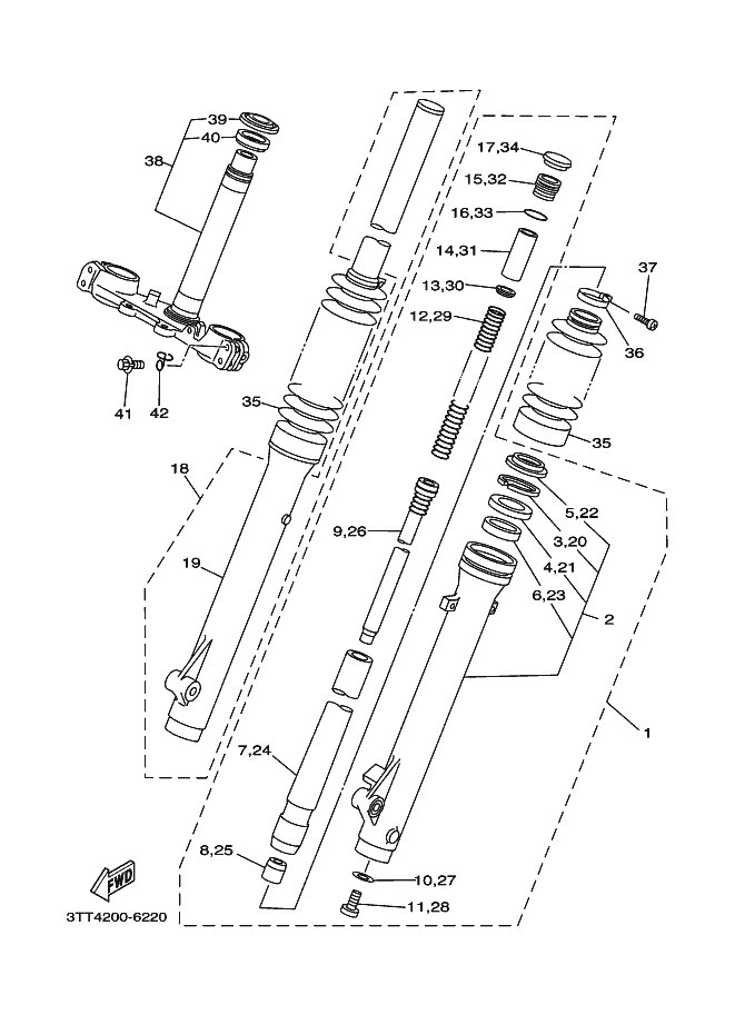 22 - FOURCHE AVANT