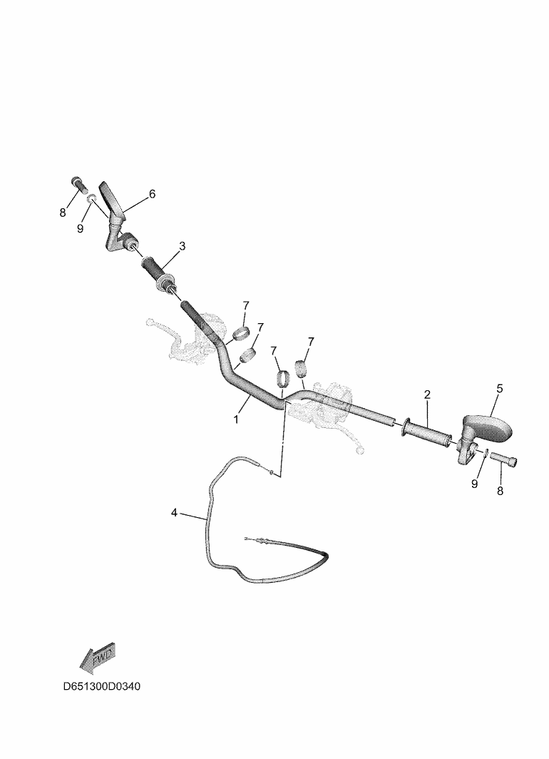 34 - GUIDON & CABLE