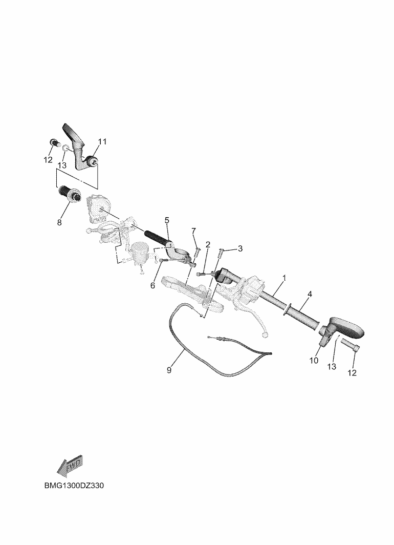 34 - GUIDON & CABLE