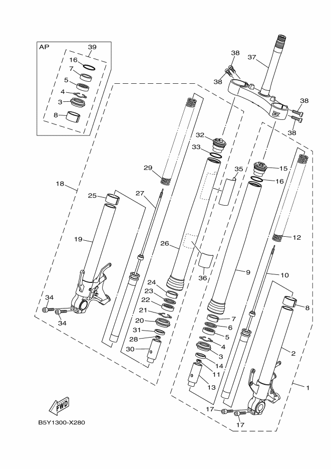 29 - FOURCHE AVANT