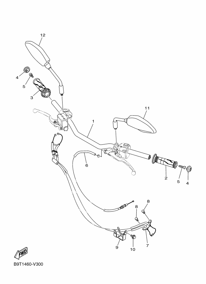 30 - GUIDON & CABLE