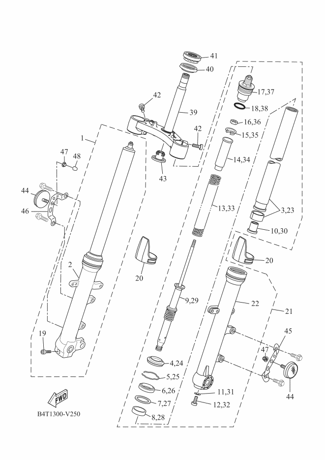 25 - FOURCHE AVANT