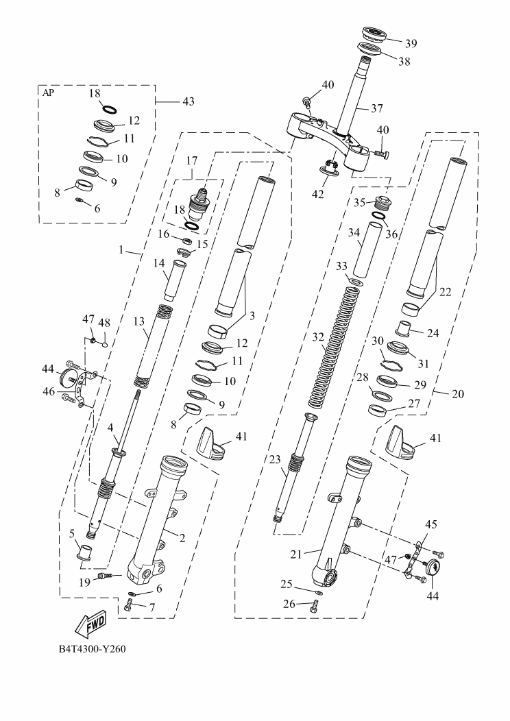 26 - FOURCHE AVANT